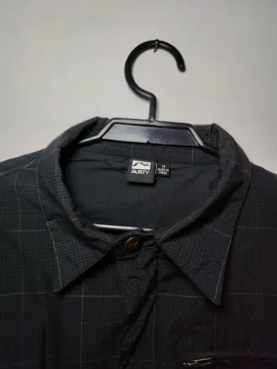 Chaqueta negra Rusty hombre talla M - miniatura 5
