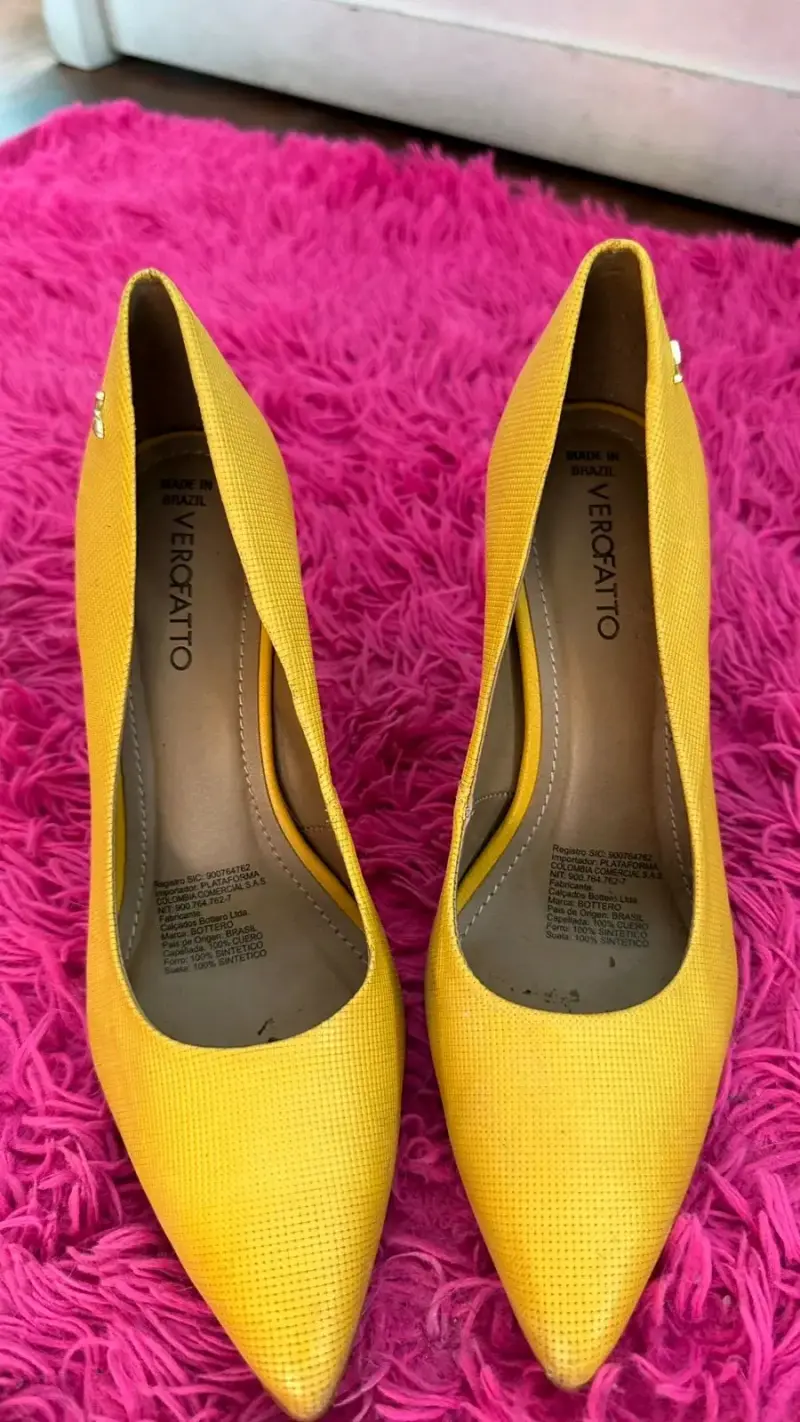 Tacones amarillos Verofatto - 1