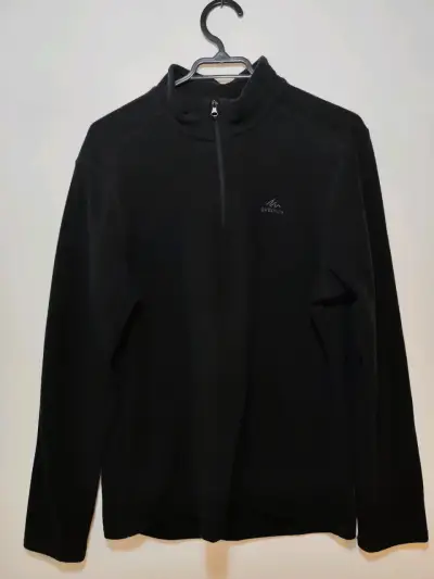 Polerón negro Decathlon Quechua talla S/M - miniatura 2
