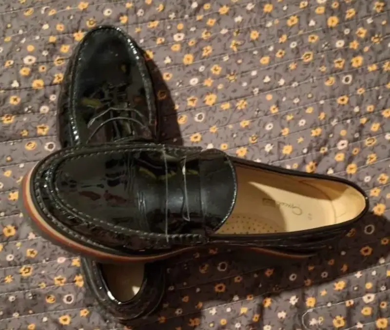 Zapatos negros charol mujer - 2