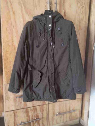 Chaqueta verde militar casual - miniatura 3