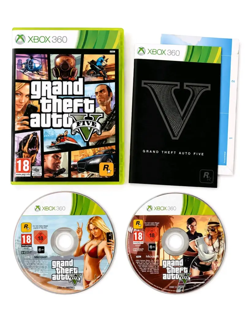 Juego Xbox 360 Grand Theft Auto V
