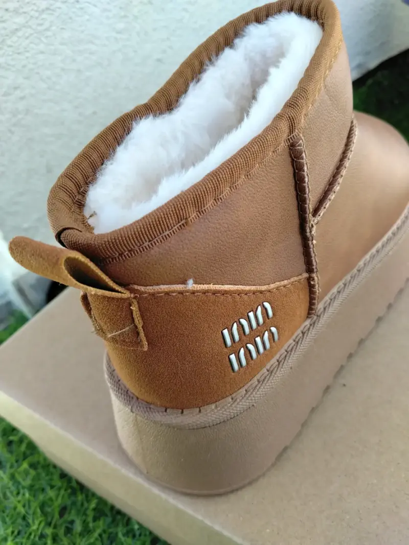 Botas cortas color camel - 2