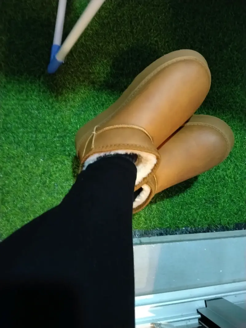 Botas cortas color camel - 4