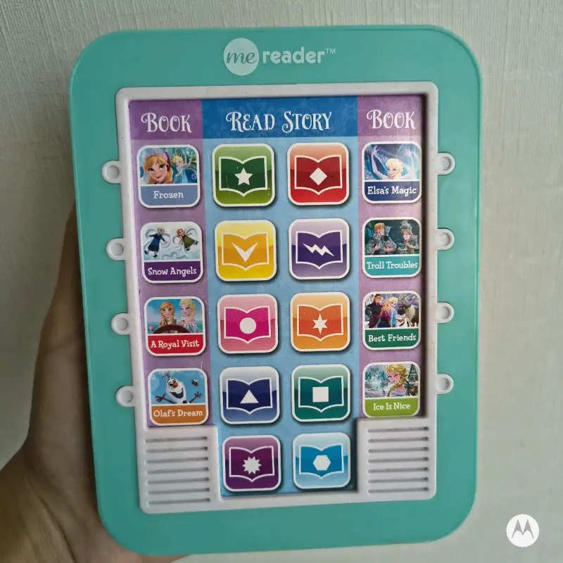 Tableta Lector de cuentos Disney Frozen en inglés - 1