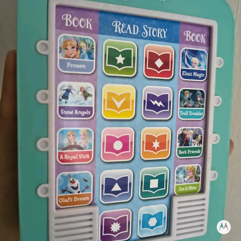 Tableta Lector de cuentos Disney Frozen en inglés - 4