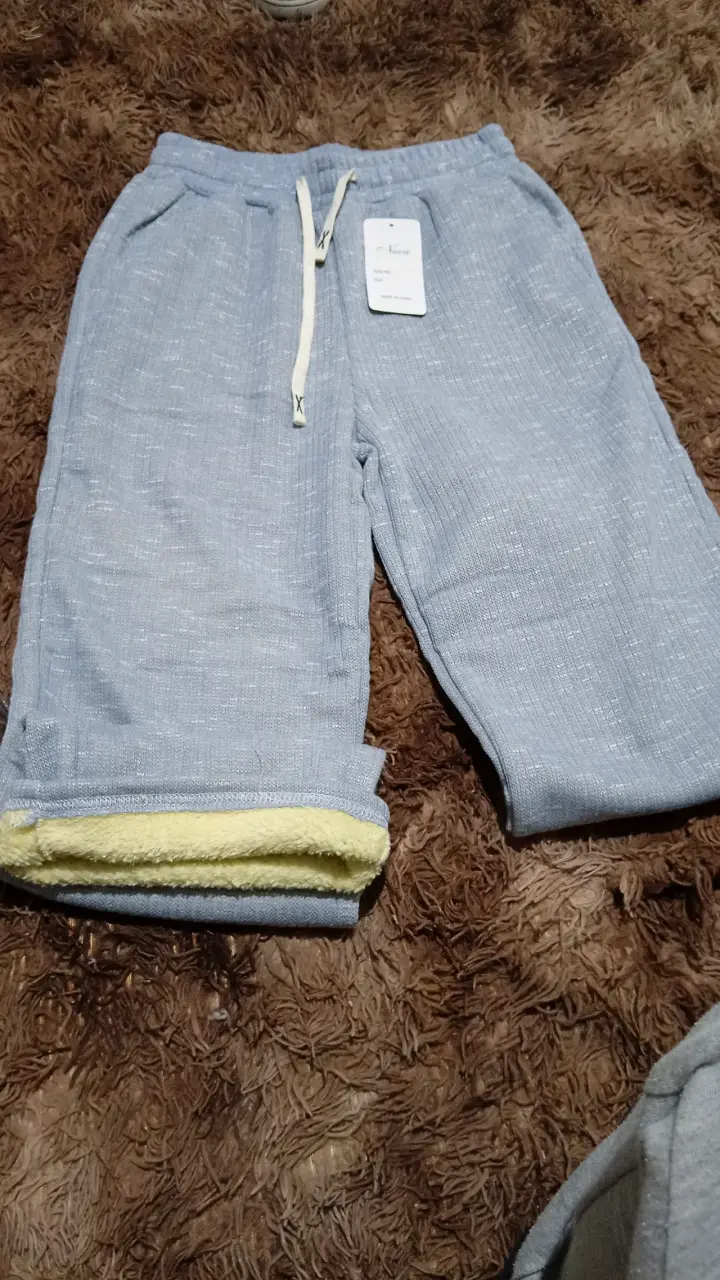 Pantalones beige de algodón nuevos - 2