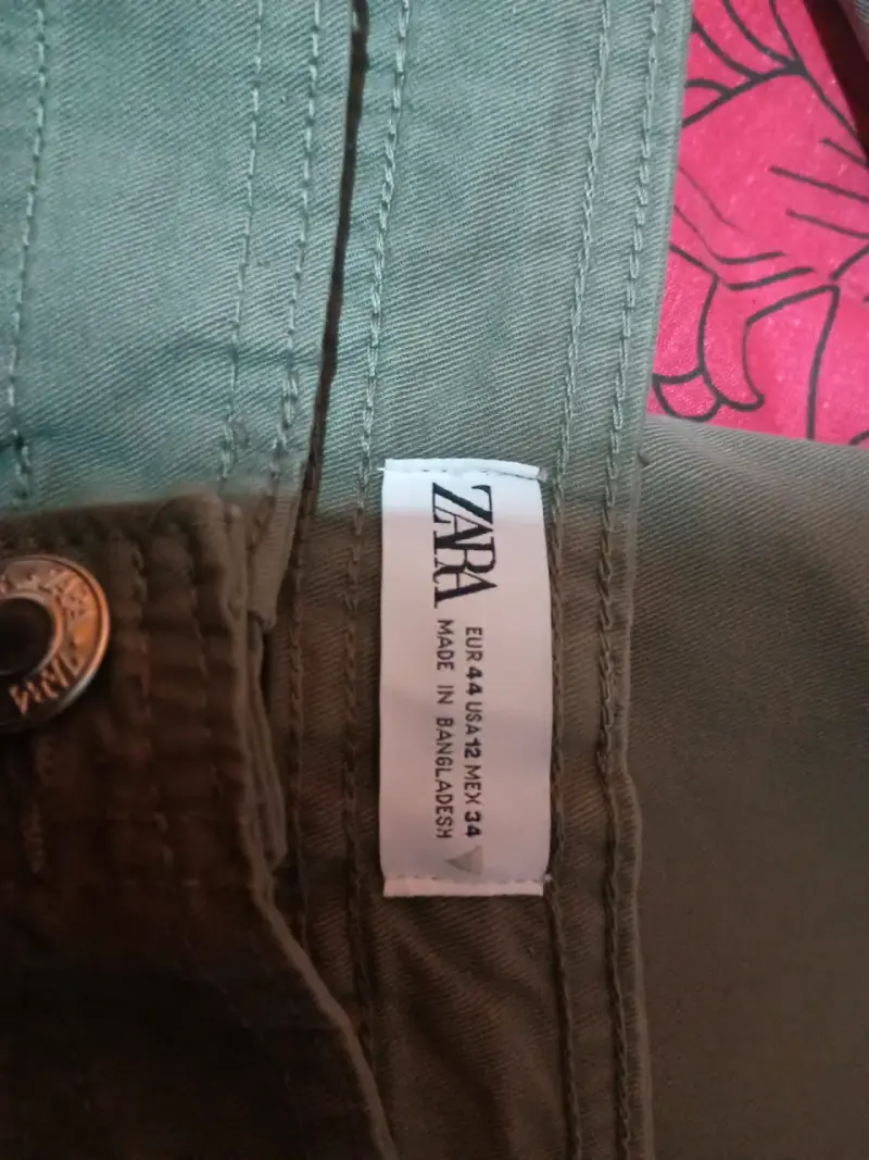 Pantalones cargo verde oliva - 3