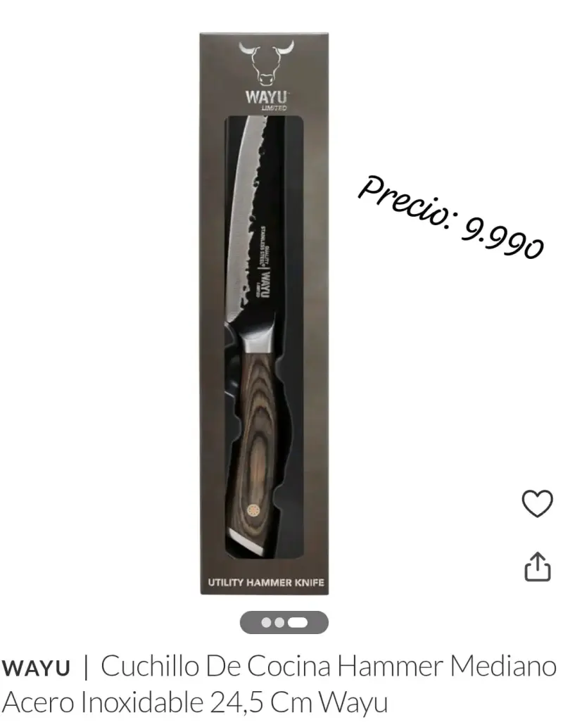 Abridor de vino Wayu - 2