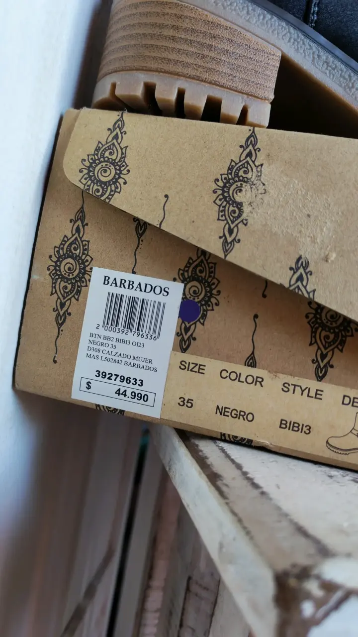 BOTINES NUEVOS N°35 BARBADOS - 6