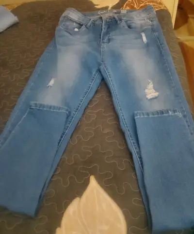 Jeans azules para mujer - miniatura 6