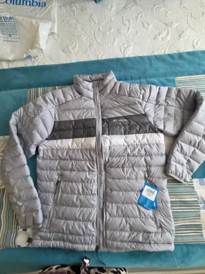 Chaqueta térmica gris Columbia - miniatura 1