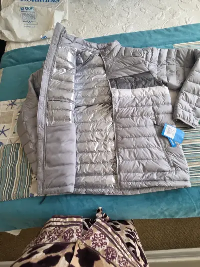Chaqueta térmica gris Columbia - miniatura 2