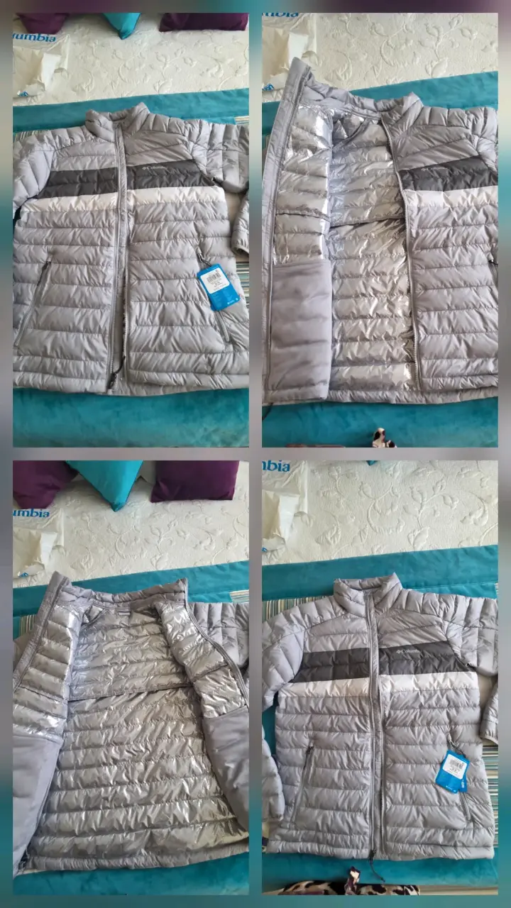 Chaqueta térmica gris Columbia - 6