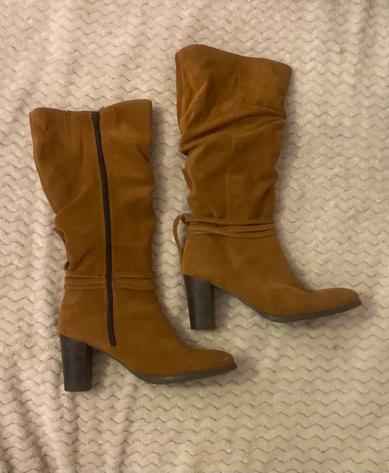 Botas de taco alto