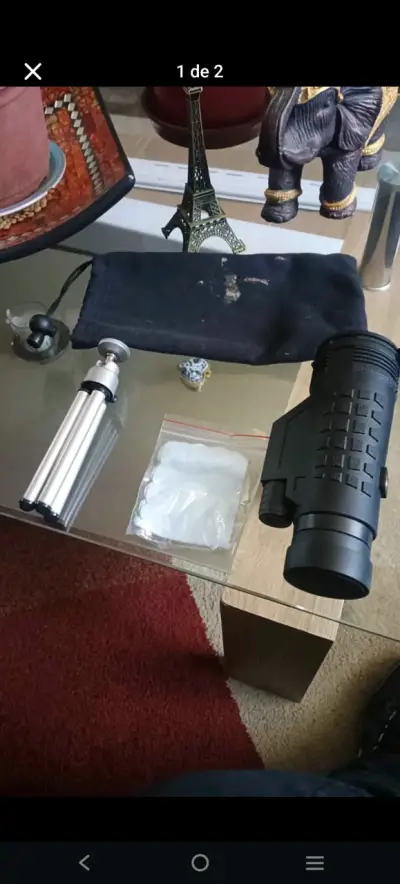 Telescopio monocular de mano - miniatura 1