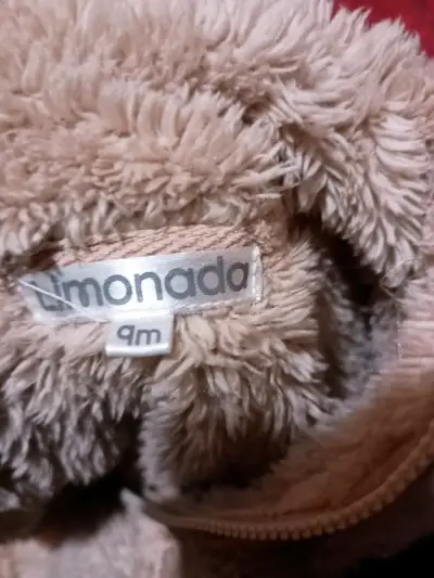 Chaqueta polar beige para niños - miniatura 3
