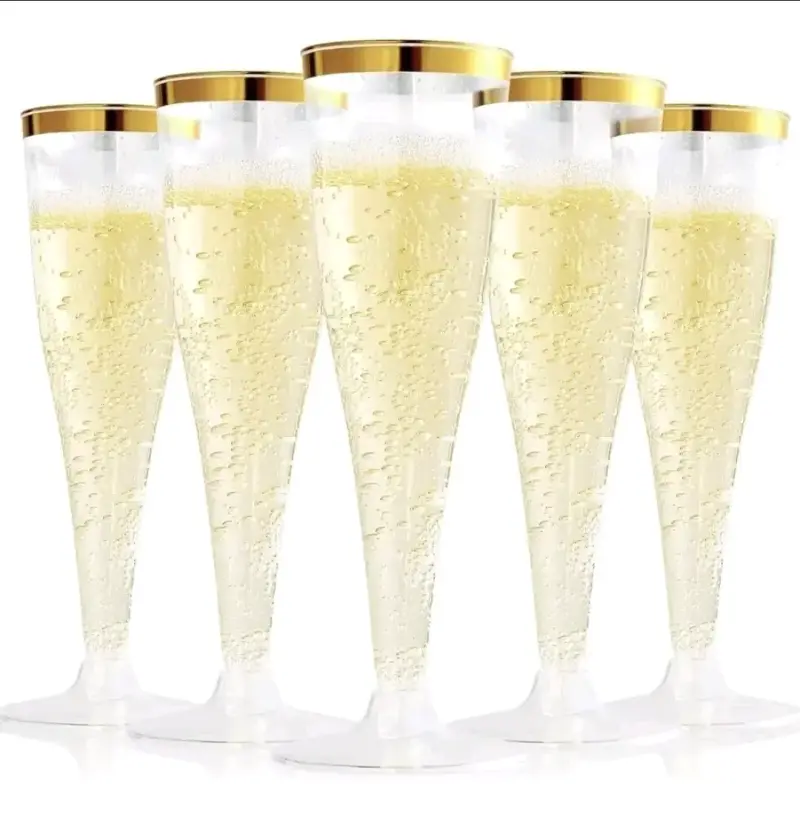 Copas acrílico champagne - 1