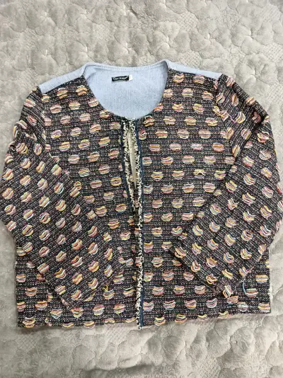 Chaqueta multicolor Talla M - miniatura 1