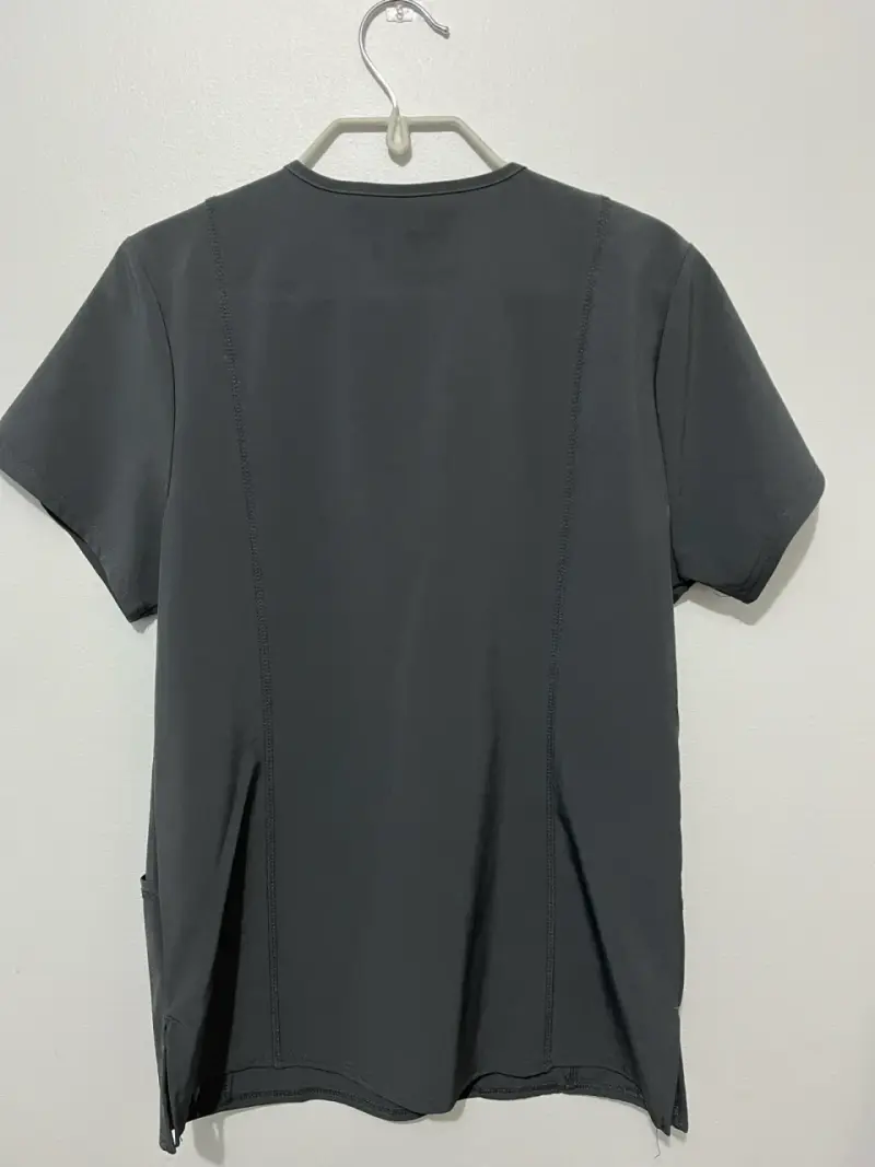 Top uniforme clínico gris oscuro - 2