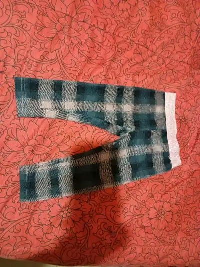 Pantalones guagua a cuadros - miniatura 1