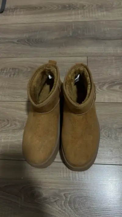 Botas de invierno color beige - miniatura 2
