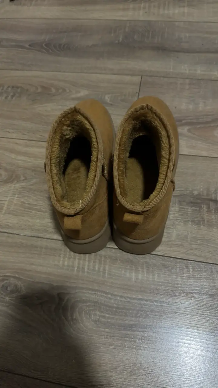 Botas de invierno color beige - 3