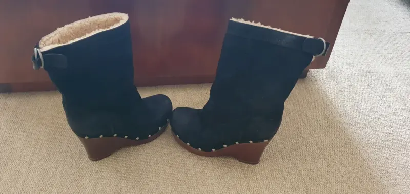 Botas de gamuza con flecos - 2