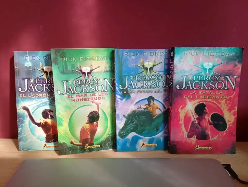 Percy Jackson 4 libros (No Originales) - 1