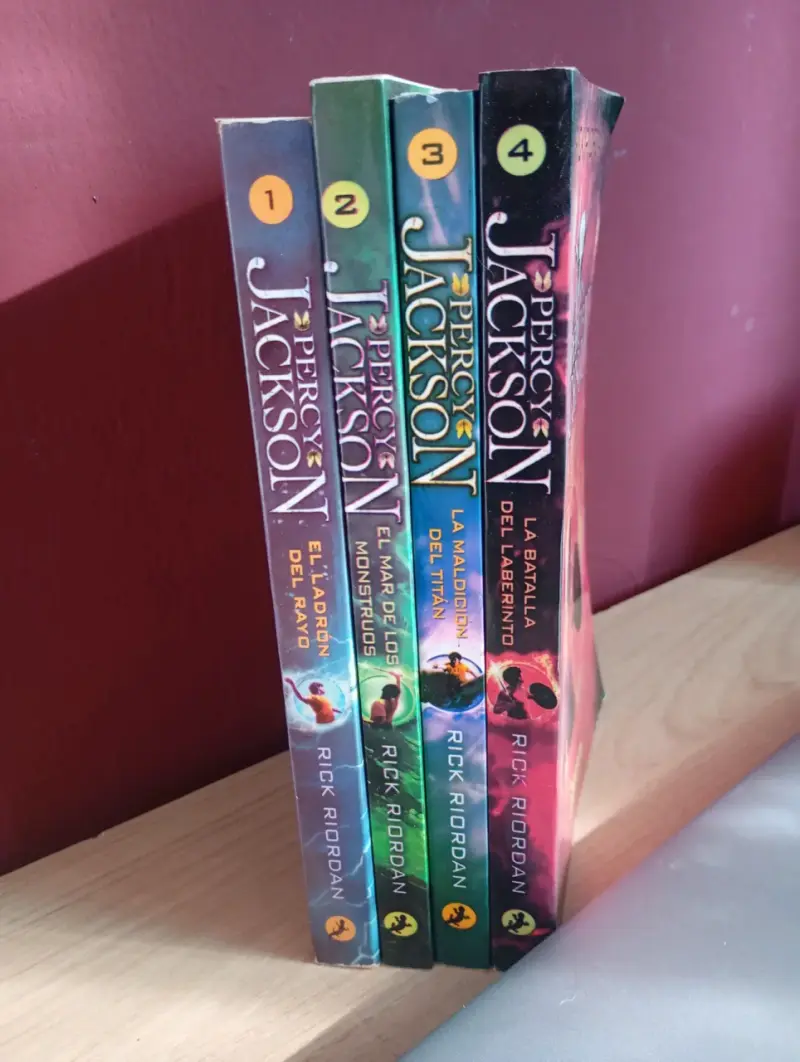 Percy Jackson 4 libros (No Originales) - 2