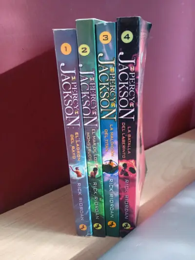 Percy Jackson 4 libros (No Originales) - miniatura 2