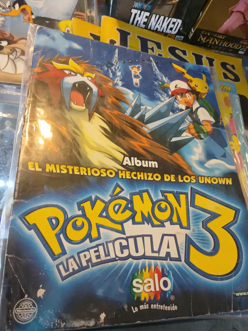 Álbum Pokémon 3 La Película