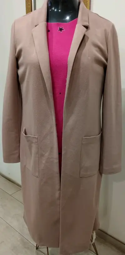 Abrigo Rosa Pastel Talla S/P - miniatura 1