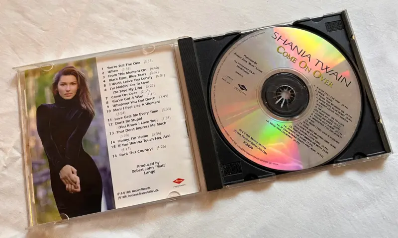 CD Shania Twain Come On Over - 3