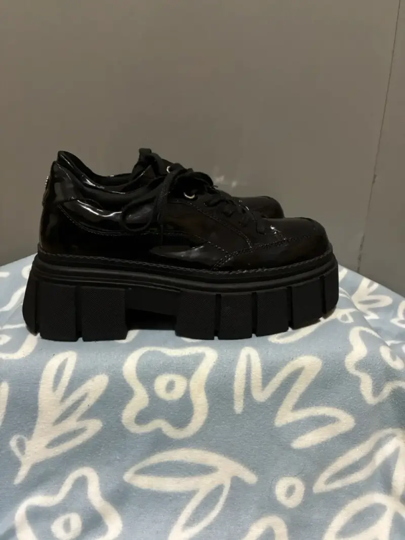 Zapatos chunky de charol, como nuevos - 2