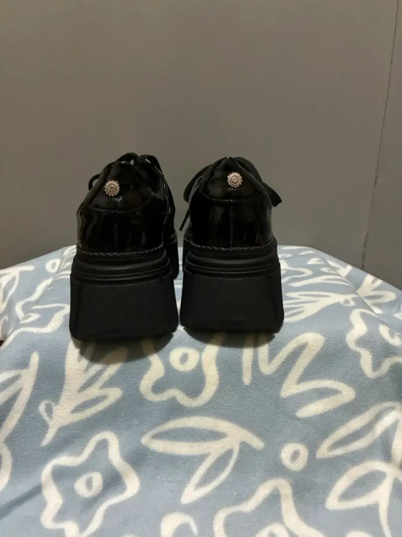 Zapatos chunky de charol, como nuevos - 3