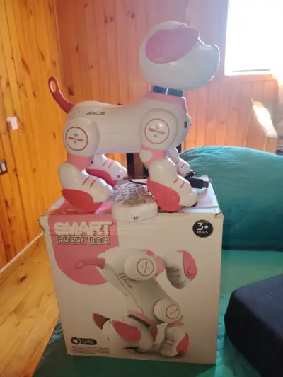 Perro Robot Inteligente Blanco - miniatura 1
