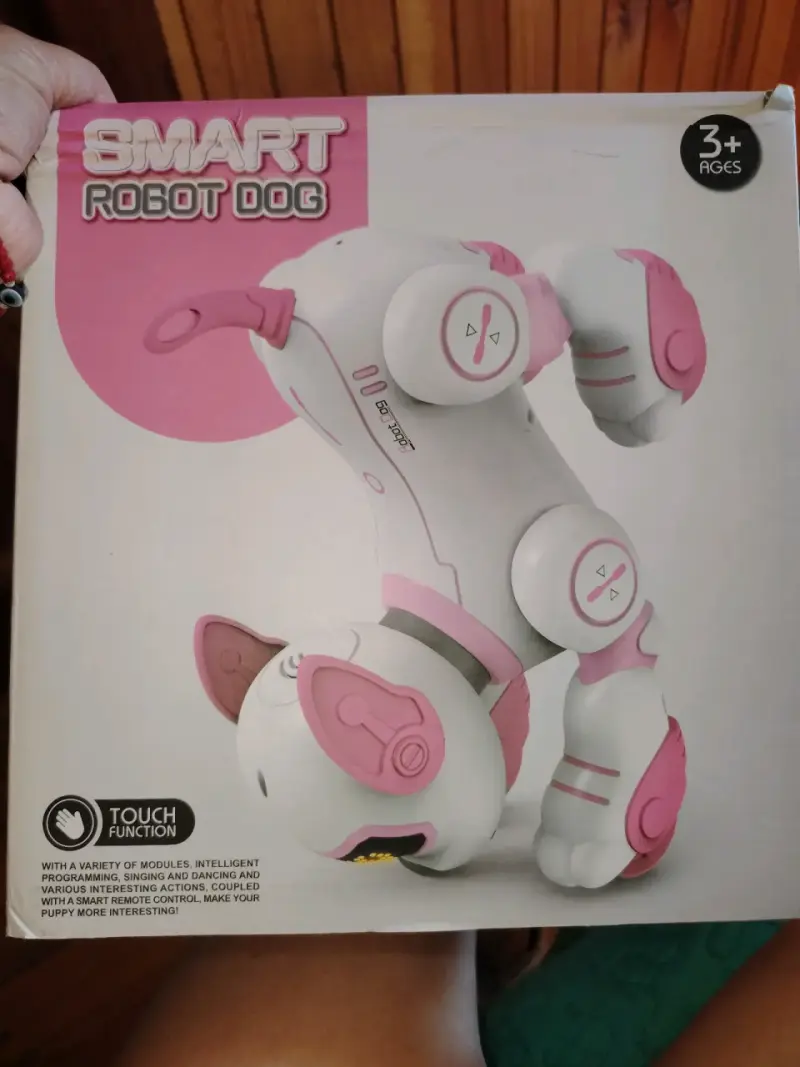 Perro Robot Inteligente Blanco - 2