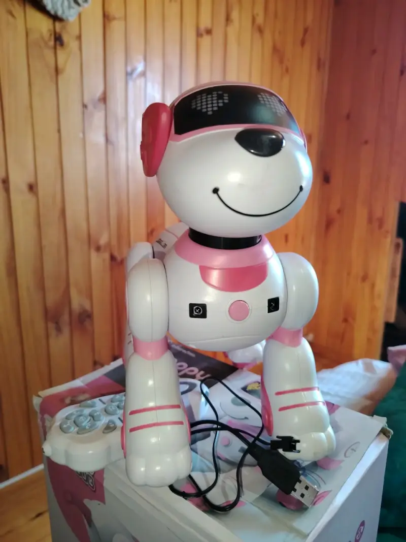 Perro Robot Inteligente Blanco - 3