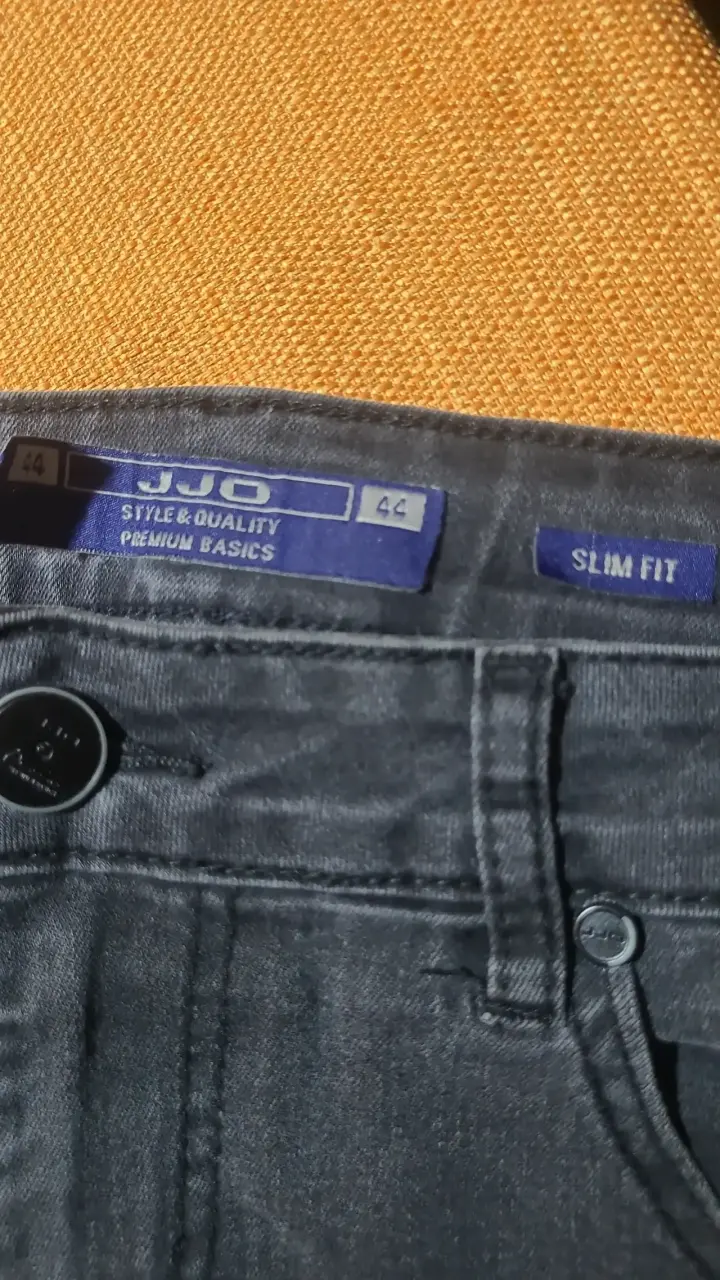 Jeans azul oscuro para hombre - 2