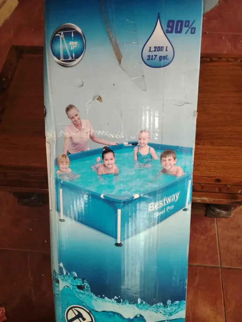 Piscina estructural Bestway azul - 2