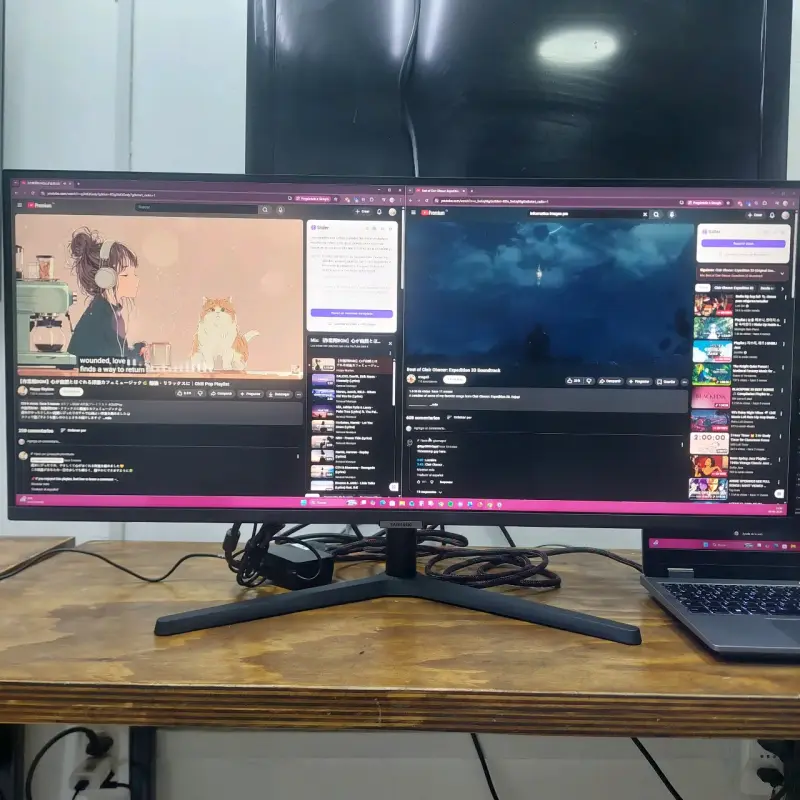 Monitor Samsung S5 UltraWide 34" 100hz VA 3440x144 - 1