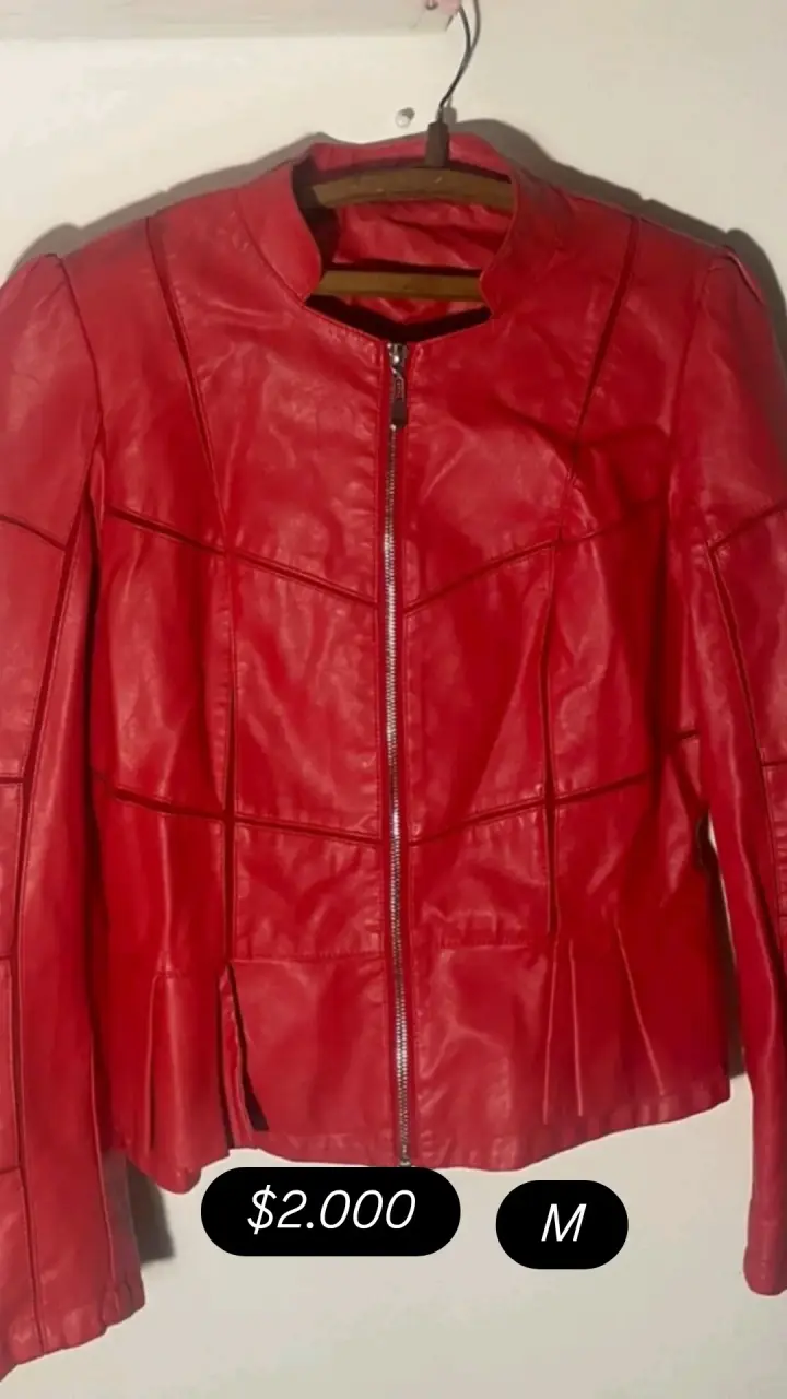 Chaqueta beige de gamuza - 2