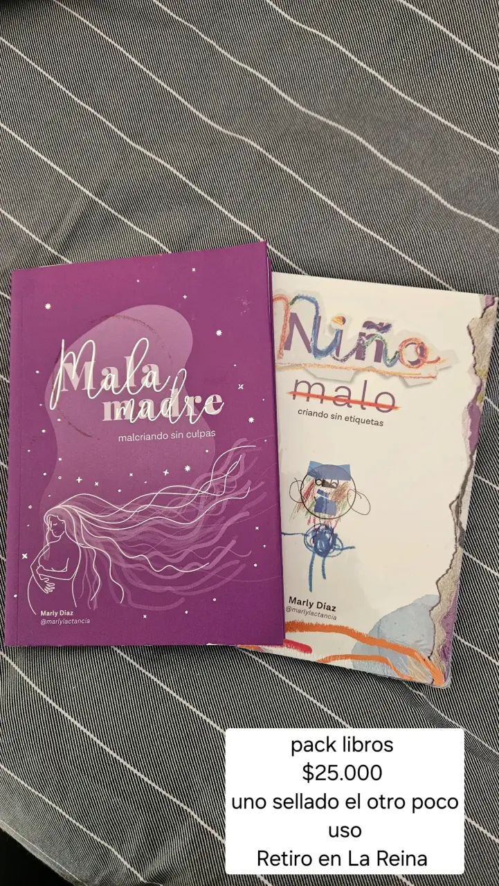 Pack de libros Mala Madre y Niño Malo