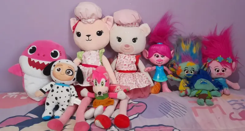 Set de peluches variados - 1