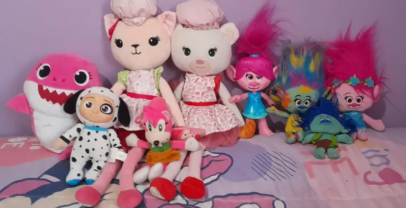 Set de peluches variados - 2