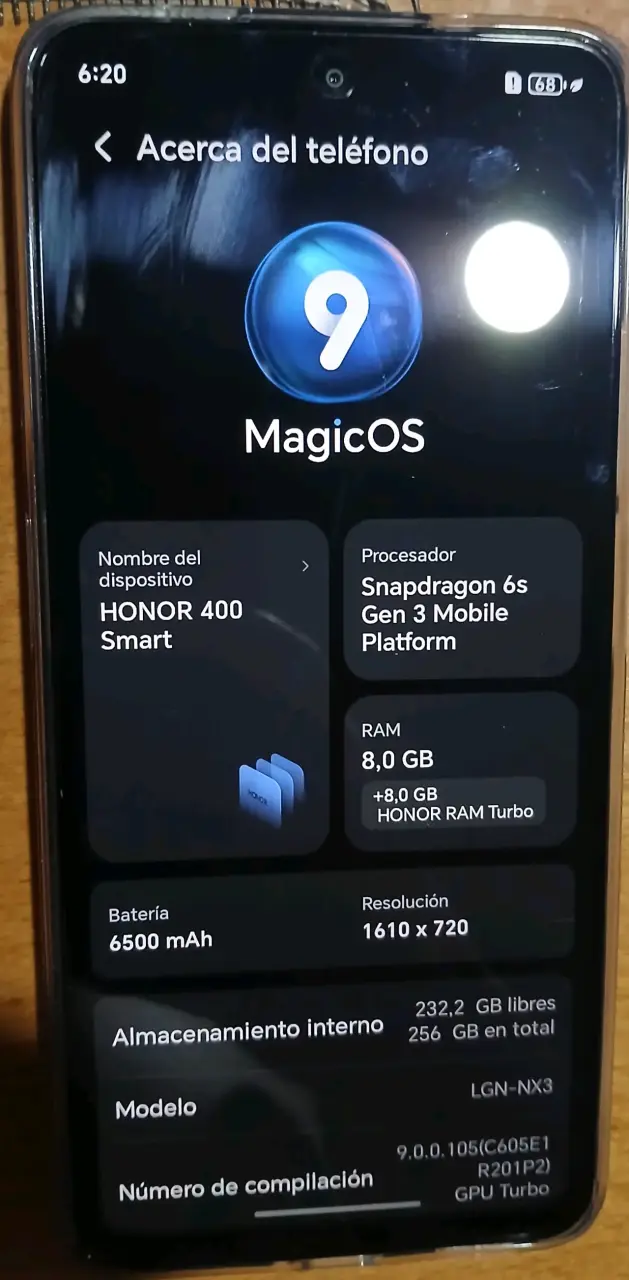 Smartphone HONOR 400 nuevo con caja - 3