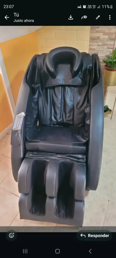Silla de Masaje Negra - miniatura 2
