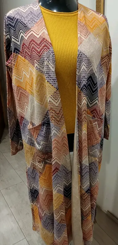 Tapado Talla M -estampado multicolor - miniatura 1