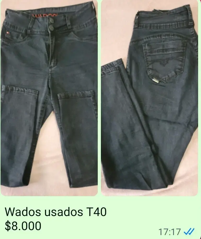 Jeans Wados T40 usados